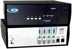 8 port PS/2 KVM Switch with OSD and RS232 Control
