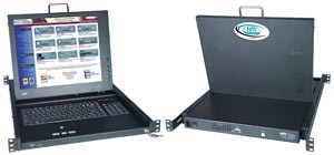 DVI SUN USB KVM Drawer, Trackball Mouse, Numeric Keypad