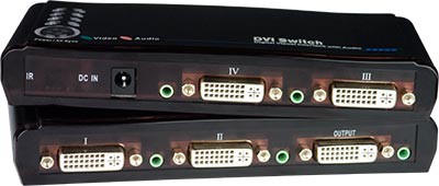 VIDMUX® SE-DVI-4A (Front & Back)