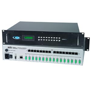 A/V matrix switch, 8 direct-connect VGA inputs, 8 CAT5 RJ45 outputs