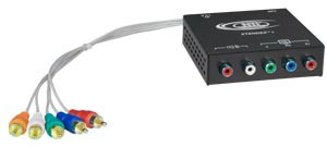 HDTV component video + stereo audio local transmitter, use with SM-nXm-C5AV-LCD