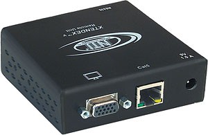 VGA + RS232 receiver, remote unit