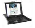 Rackmount KVM Drawer with High Density USB VGA KVM Switch - CAC Card Reader Compatible