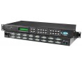 VEEMUX® SM-8X8-DVI-LCD (Front & Back)