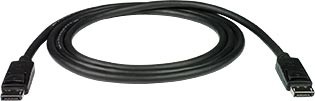 DisplayPort Cable, Male to Male, 6 feet