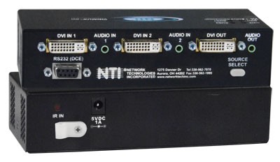 VIDMUX® SE-DVI-2ARS (Front & Back)