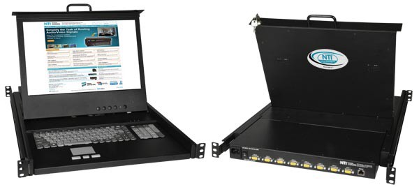 Hi-Res VGA USB + PS/2 KVM Drawer